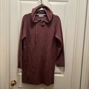 Women’s cocoa colored sweater dress